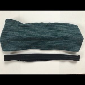 NWOT Bundle of 2 Lululemon Headbands, blue